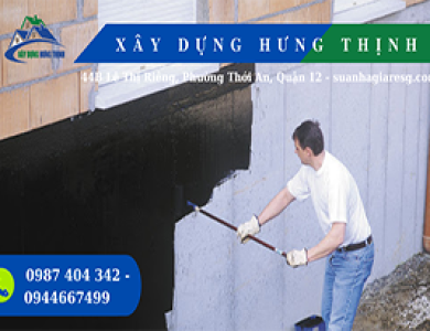 Chất chống thấm tường nhà là gì? Phương pháp chống thấm tường hiệu quả